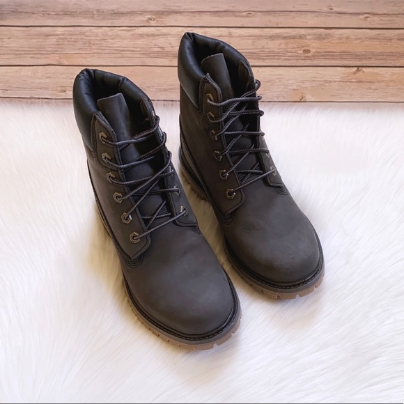 Timberland Premium 6” Waterproof Grey Boots - Picture 3 of 7